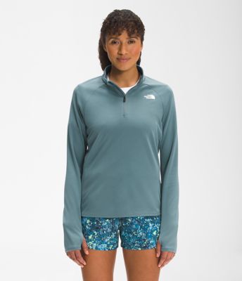 north face three quarter zip fleece