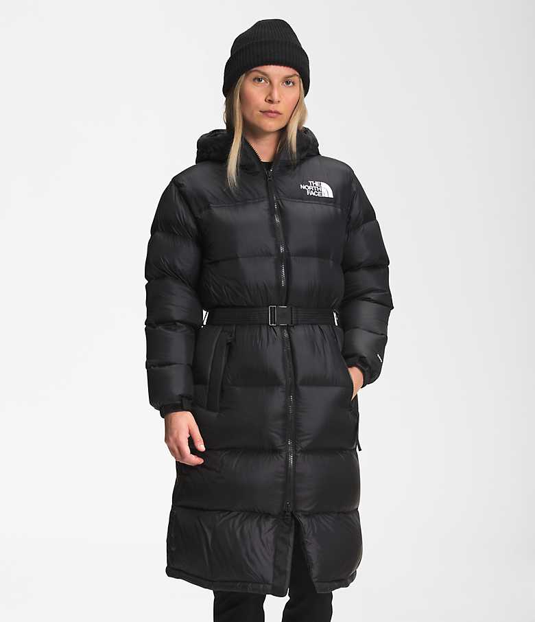 Women’s Nuptse Belted Long Parka | The North Face Canada