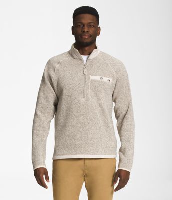 Men's North Shore Quarter Zip Pullover with Side Pockets