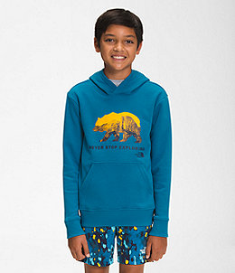 Toddler Kids Boys Girls Bear Print Hooded Pullover T-shirt Tops+Pants Outfits UK