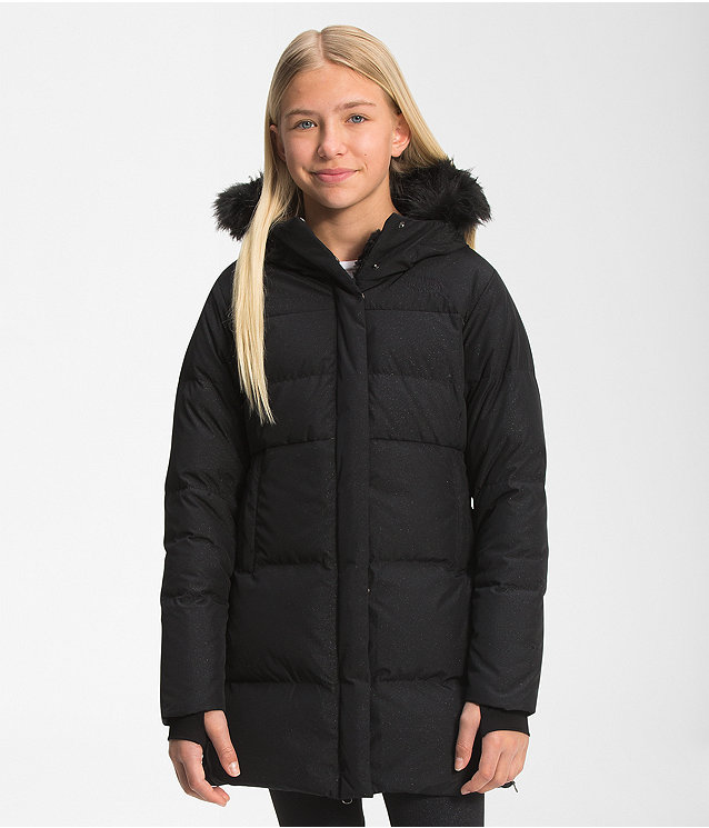 Girls’ Printed Dealio Fitted Parka