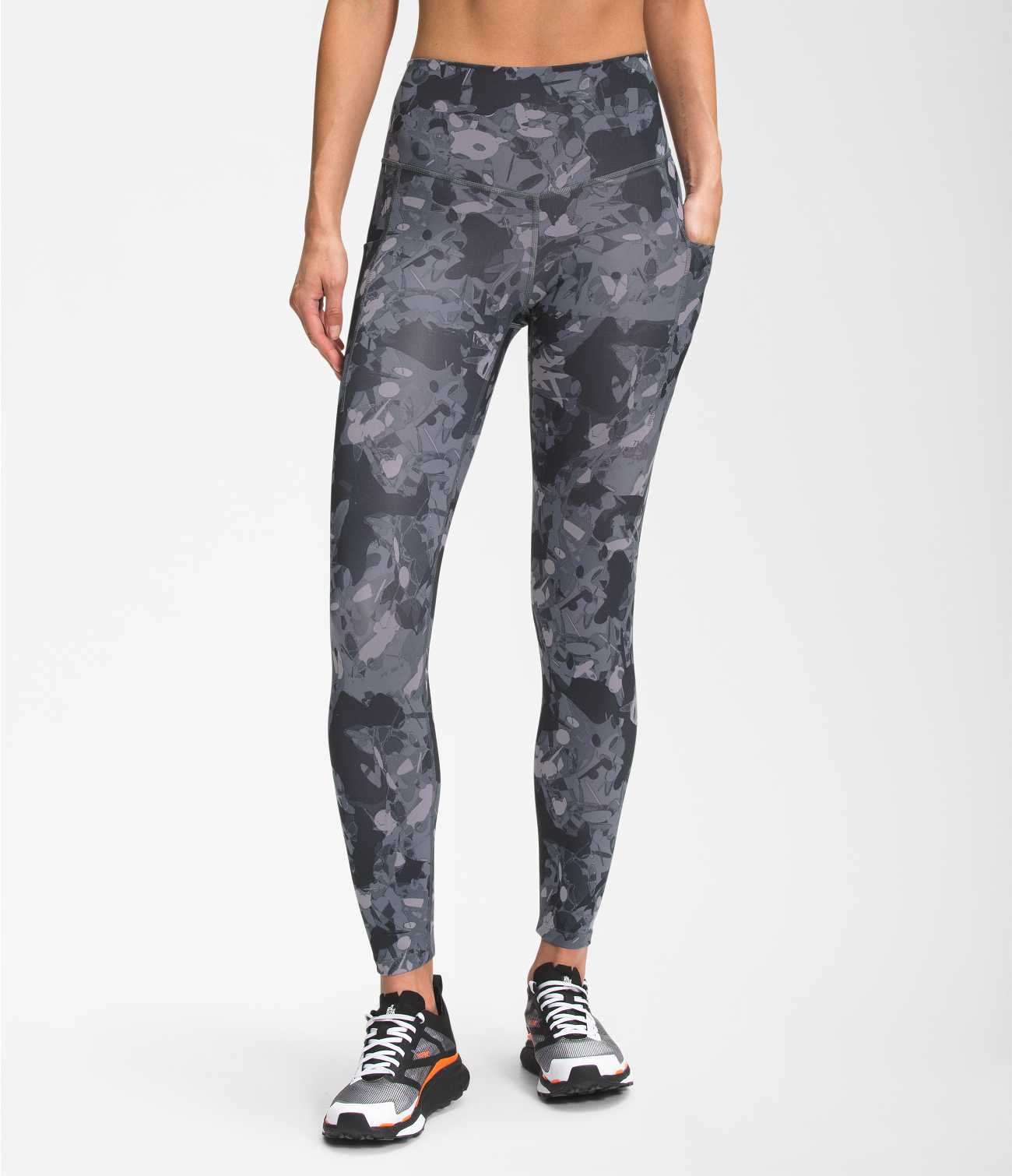 WOMEN'S PRINTED MOTIVATION HIGH-RISE 7/8 POCKET TIGHT, The North Face