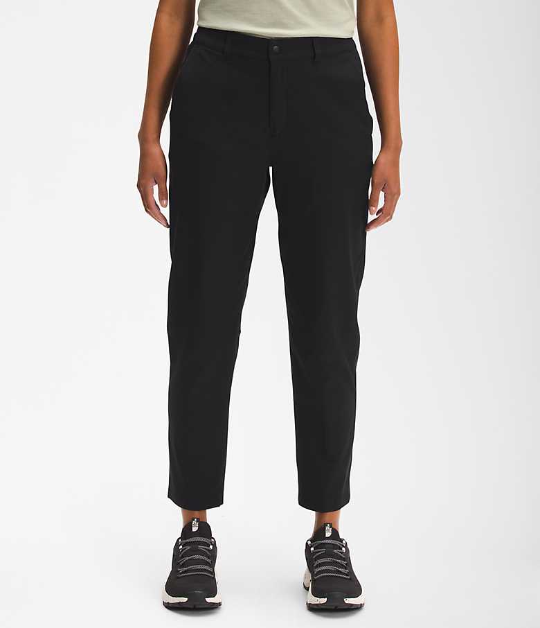 Women's The North Face 3/4 Pants Black Casual Size 6