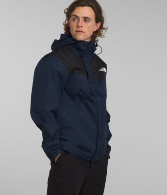 The North Face Men's HyVent Blue Black Ski Jacket Size Medium