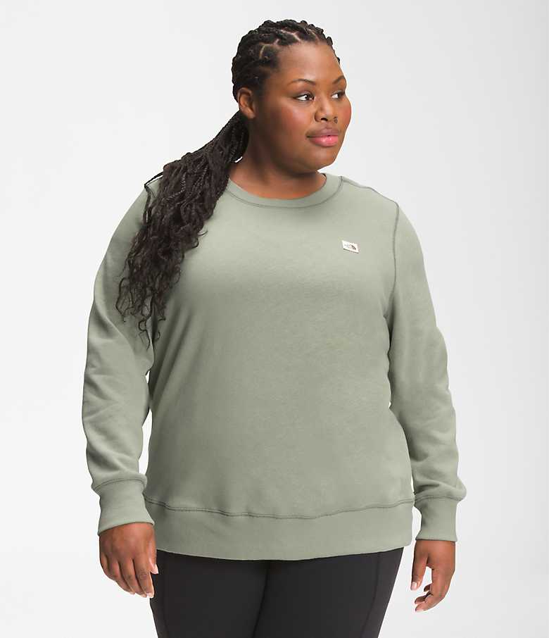 Women's Plus Heritage Patch Crew | The North Face