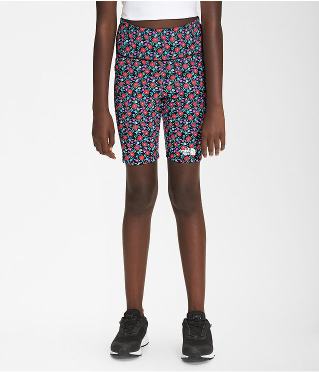 Kids’ Printed Never Stop Bike Shorts