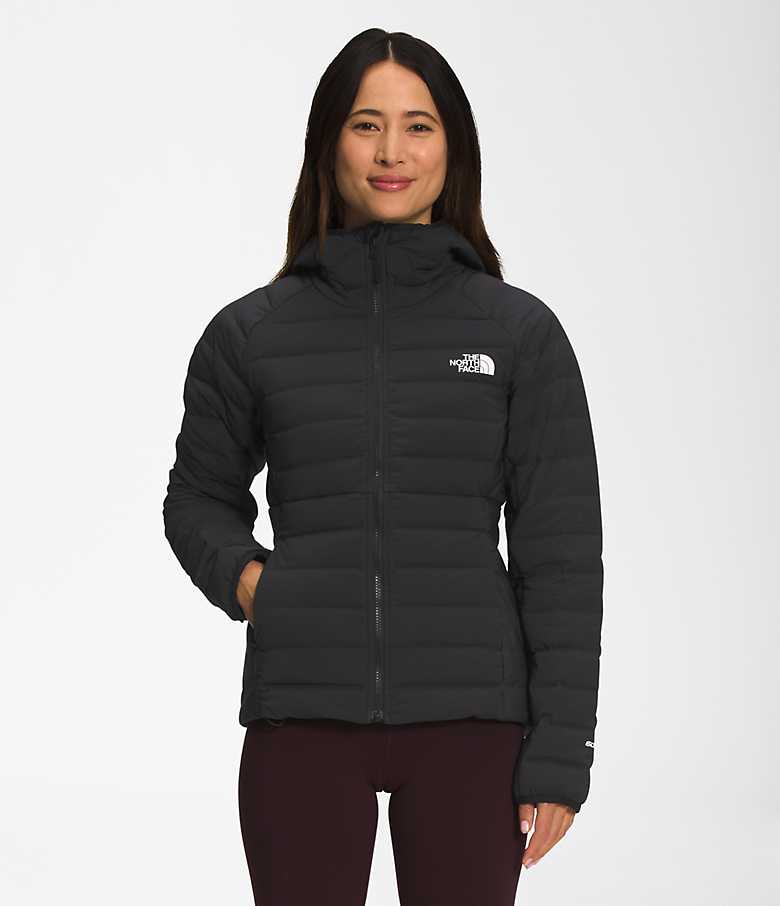 Women's Belleview Stretch Down Hoodie   The North Face Canada