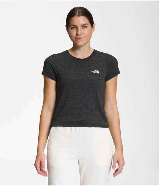 Women’s Short-Sleeve Simple Logo Tri-Blend Tee