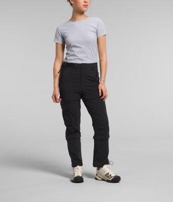 Crushed Nylon Detachable Zip Pants (Black) – Capsul