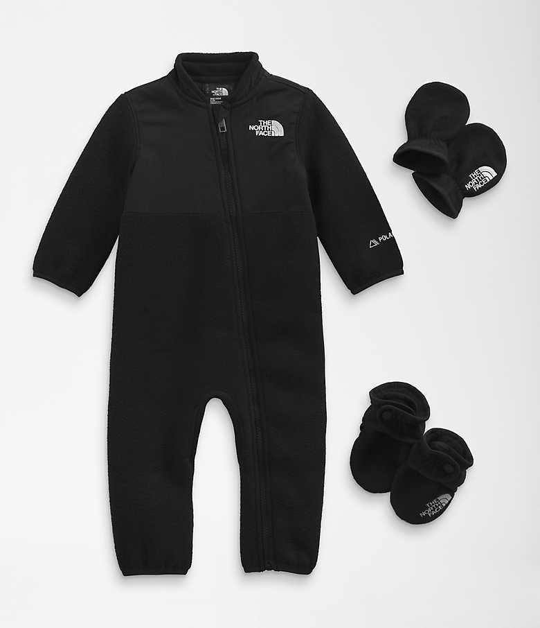 The North Face Baby Denali One-Piece Set (Size: 18-24M): Black