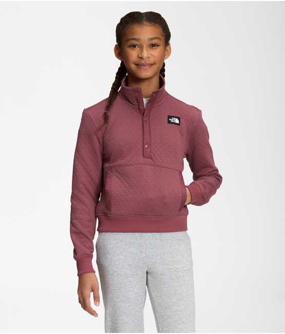 Girls’ Edgewater Quilted ¼ Snap