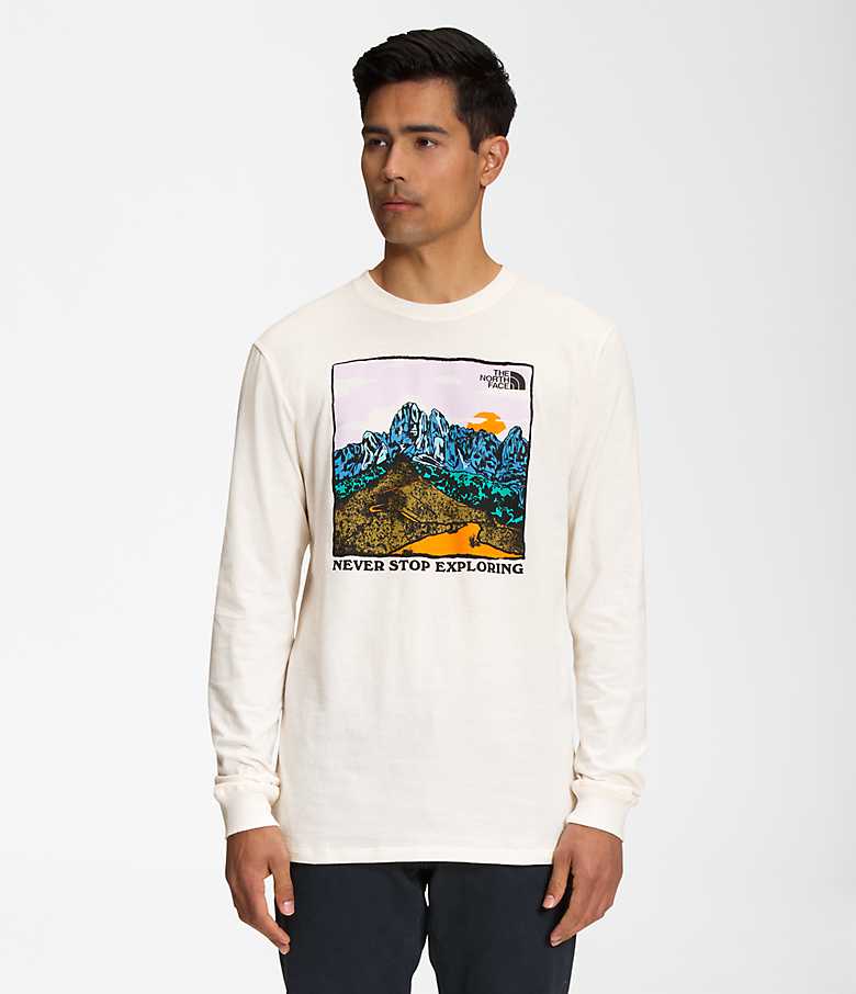 Men’s Long-Sleeve Graphic Injection Tee