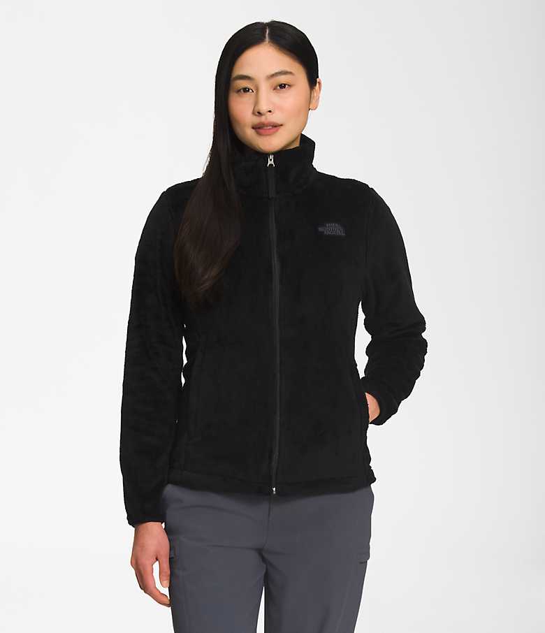 NWT Womens The North Face Osito Full Zip Soft Sweater Fleece Jacket Wild  Ginger 