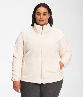 The North Face Women's Coat Osito Long Sleeve Soft Fleece Full Zip Jacket 