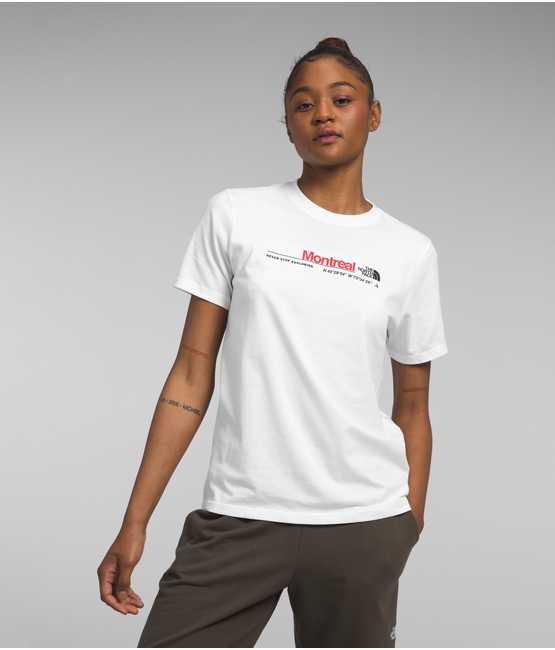 T-shirt à courtes manches City pour femme