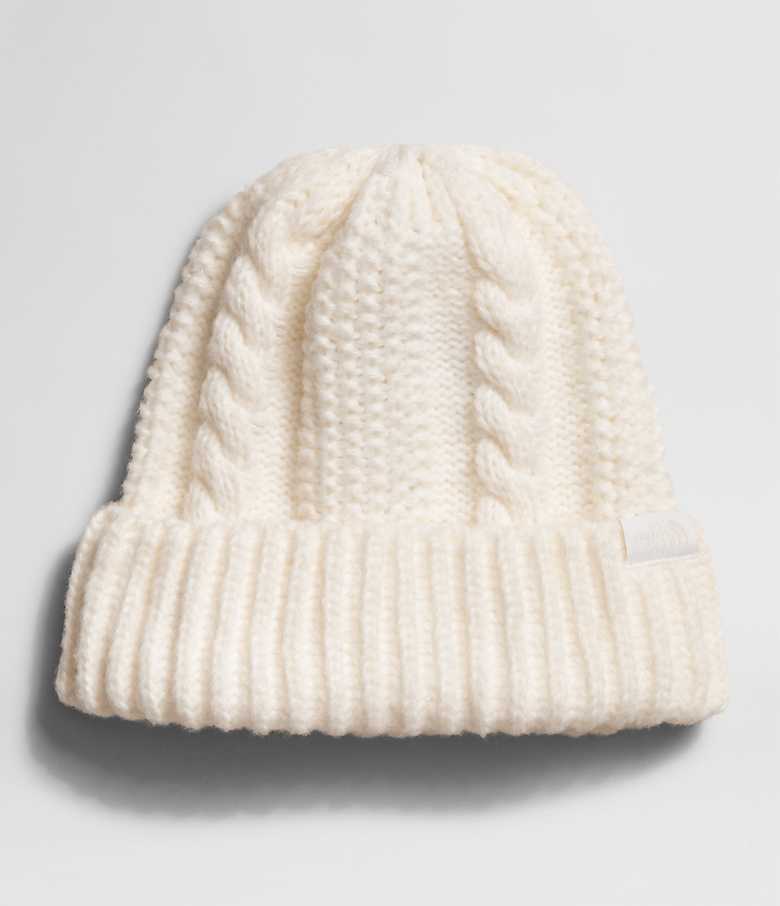 The North Face Oh Mega Fur Pom Beanie Women's- Almond Butter
