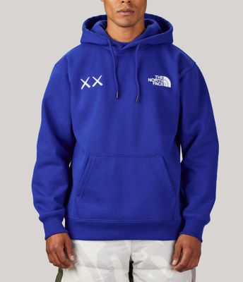 north face jumper blue