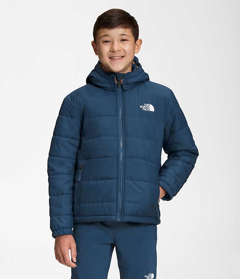 Boys’ Reversible Mount Chimbo Full-Zip Hooded Jacket
