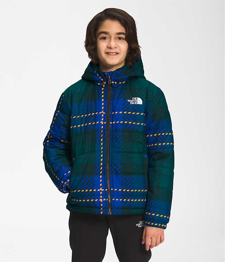 Boys’ Printed Reversible Mount Chimbo Full-Zip Hooded Jacket