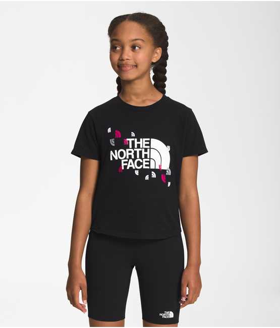 T-shirt graphique à manches courtes pour filles
