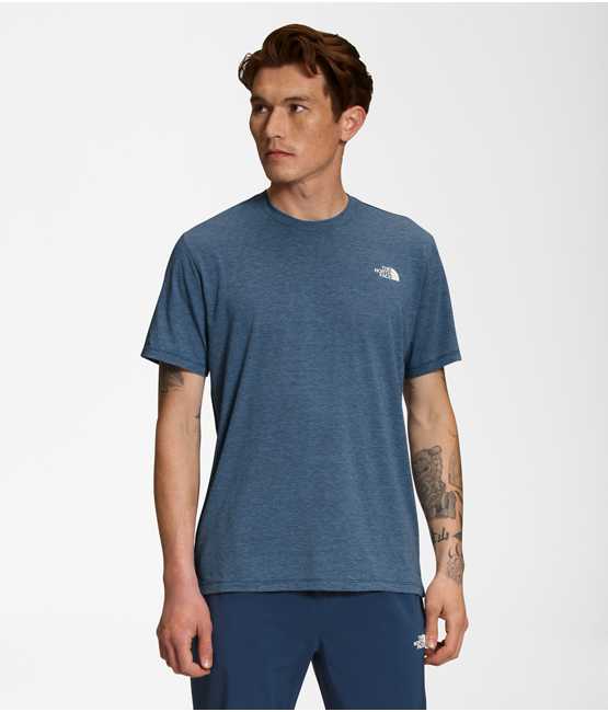 The North Face Sweatshirt In Fleece And Technical Fabric in Blue for Men gym and workout clothes Sweatshirts Mens Clothing Activewear 