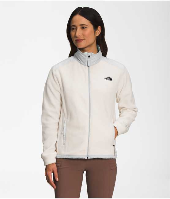 Manteau avec fermeture éclair complète en Polartec® 200 style alpin pour femmes