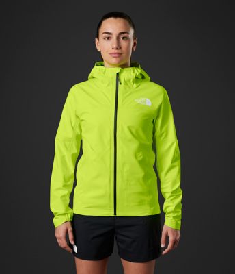 North Face Womens Insulated Powdance Jacket Med Darkest Spruce Snowscape  Print