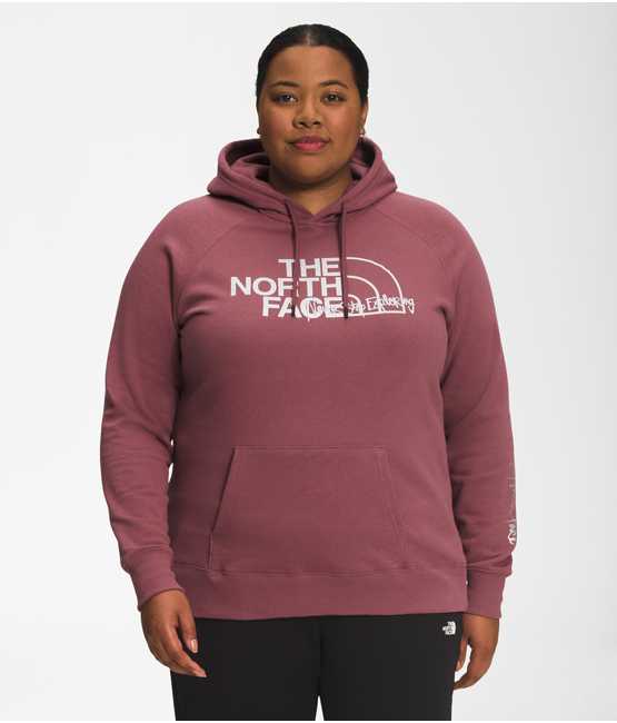 Women’s Plus Graphic Injection Hoodie
