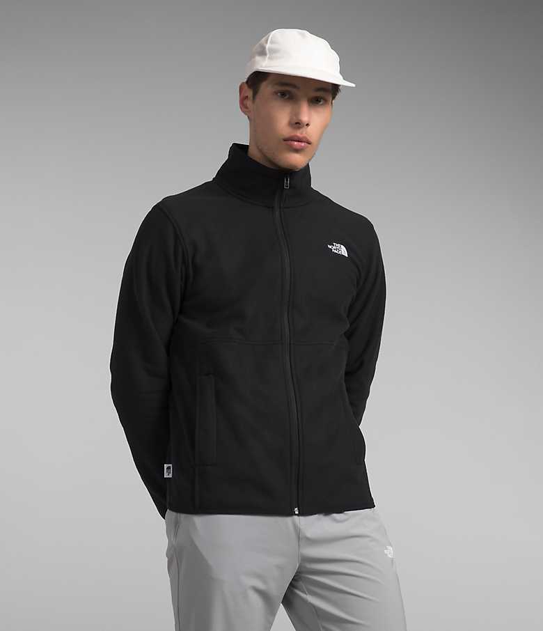 THE NORTH FACE Men's Alpine Polartec 200 ¼ Zip Fleece Jacket, Meld Grey/Tin  Grey, Small at  Men's Clothing store