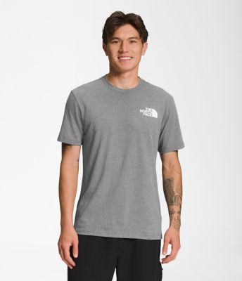 The North Face Shirt Men Medium Black Athletic Cut Slim Fit Swoosh Adult  Logo