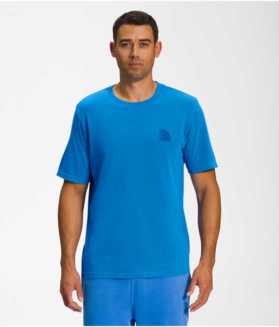 T-shirt à courtes manches Garment Dye pour homme