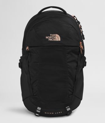 The North Face Borealis Mini Luxe Backpack TNF Black/Burnt Coral