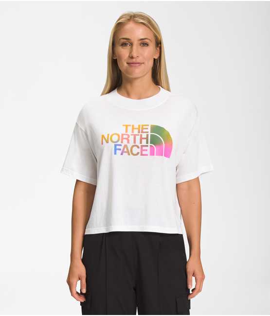 T-shirt court Half Dome à manches courtes pour femme