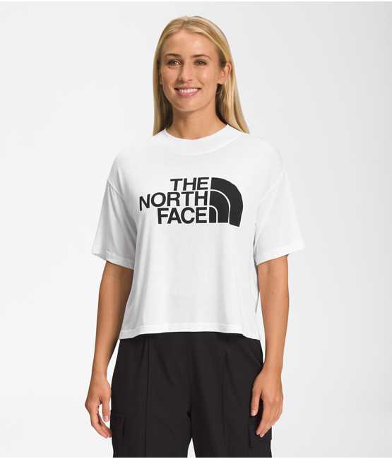 T-shirt court Half Dome à manches courtes pour femme