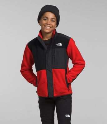THE NORTH FACE Women's Maggy Sweater Fleece, Red Buffalo Check, S