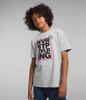 Kids\' Shirts North Face The | Logo & Tees Graphic