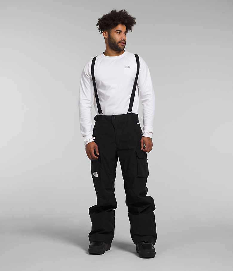 White Extreme Baggy Shell Cargo Pants
