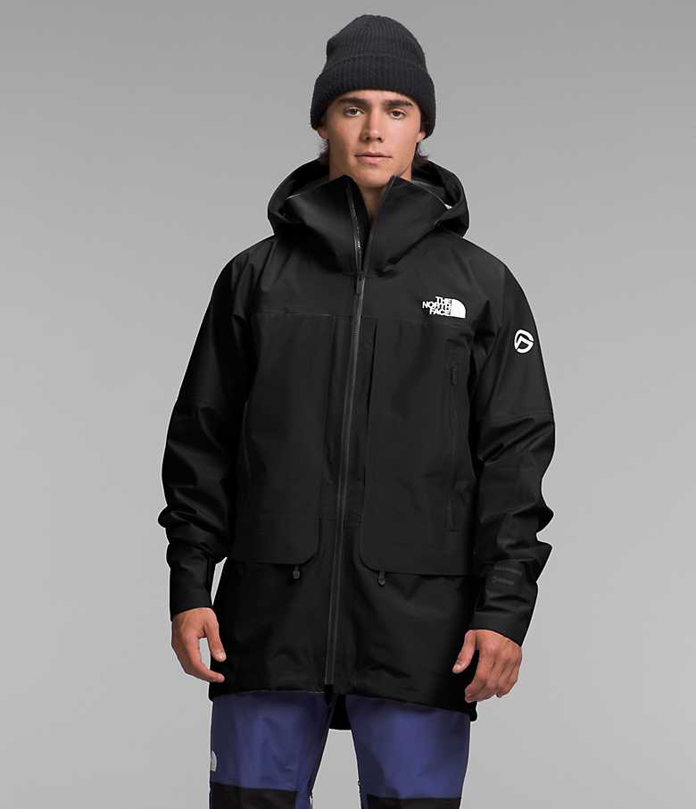 The North Face Gtx Mountain Hooded Jacket in Black for Men