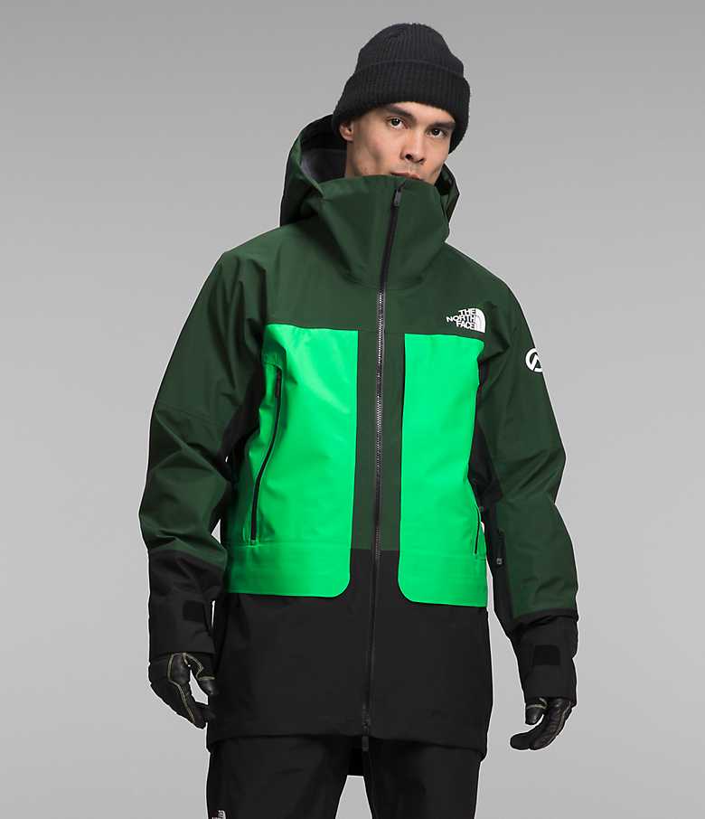 Adidas 3L veste de snowboard homme design vert