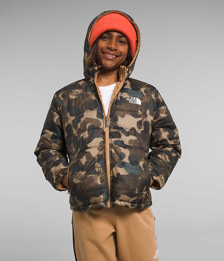 Boys' Reversible Mt Chimbo Full-Zip Hooded Jacket | The North Face