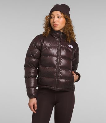 North Face Brown Puffer Jacket