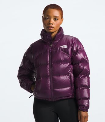 Purple | and Face Jackets North The Coats