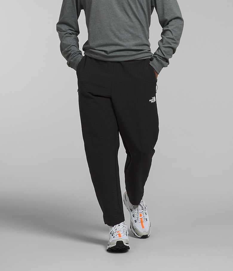 TEK GEAR Performance Running / Workout Pants Black Men's Large 100%  Polyester