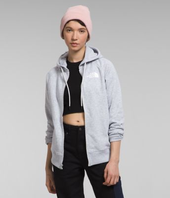 THE NORTH FACE Maggy Sweater Fleece Tnf Light Grey Heather SM at   Women's Coats Shop