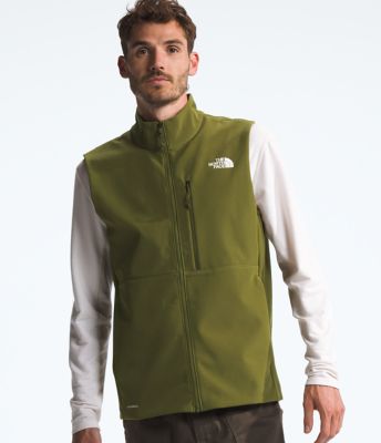 The North Face Mens Trinity Vest/Black Ink Green-Scallion Green
