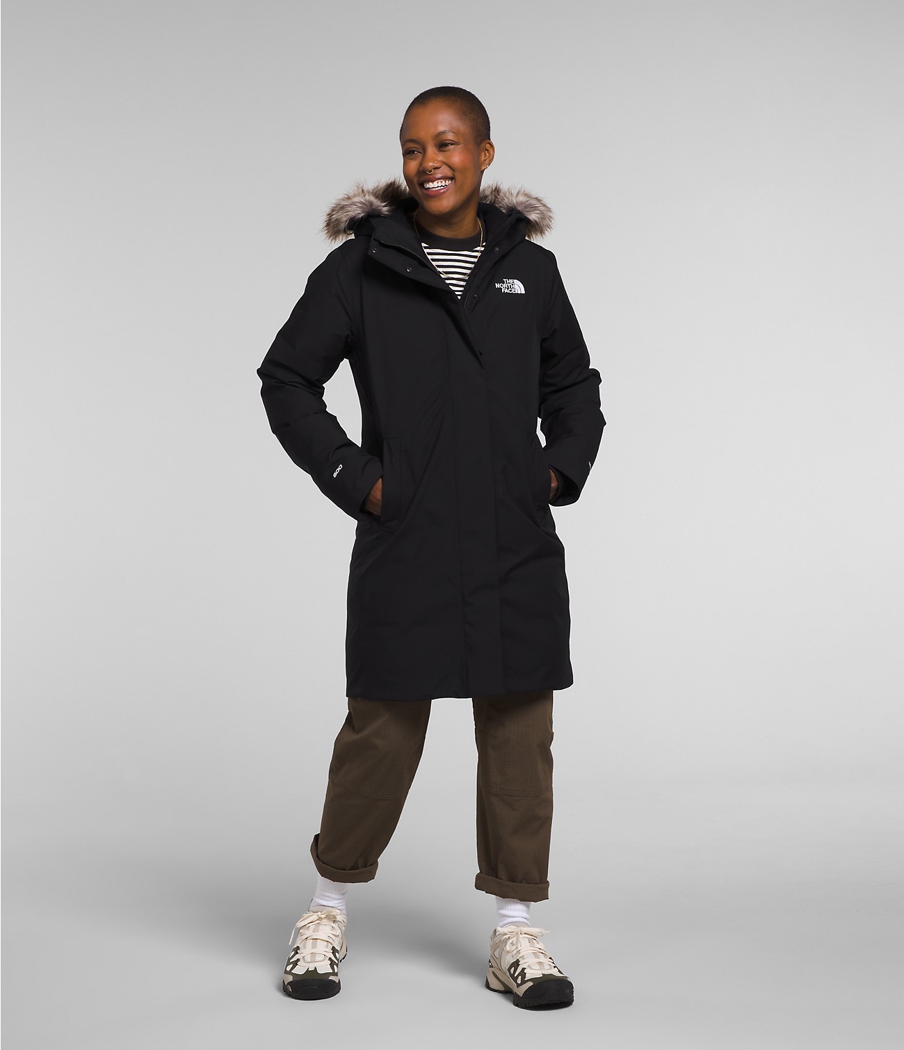 Unlock Wilderness' choice in the North Face Vs Aritzia comparison, the Arctic Parka by The North Face