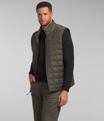 Men's Sleeveless Quilted Vest Jacket Outwear Down Body Padded Coat Winter  Warm