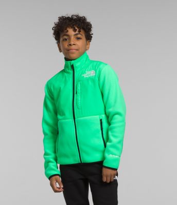 Green Fleece The Face Jackets North | More 