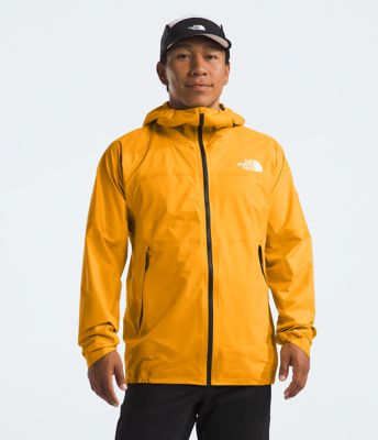 The North Face Summit Series Mountain Jacket Goretex XCR Yellow Grey Men's  Large
