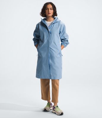 Unisex Raincoat Waterproof Hooded Long Rain Jacket Outdoor Fishing Work  Rainwear